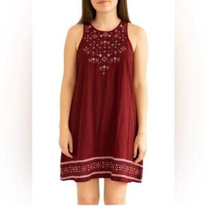 Xhilaration Size Medium Floral Bohemian Style Mini Dress New With Tags